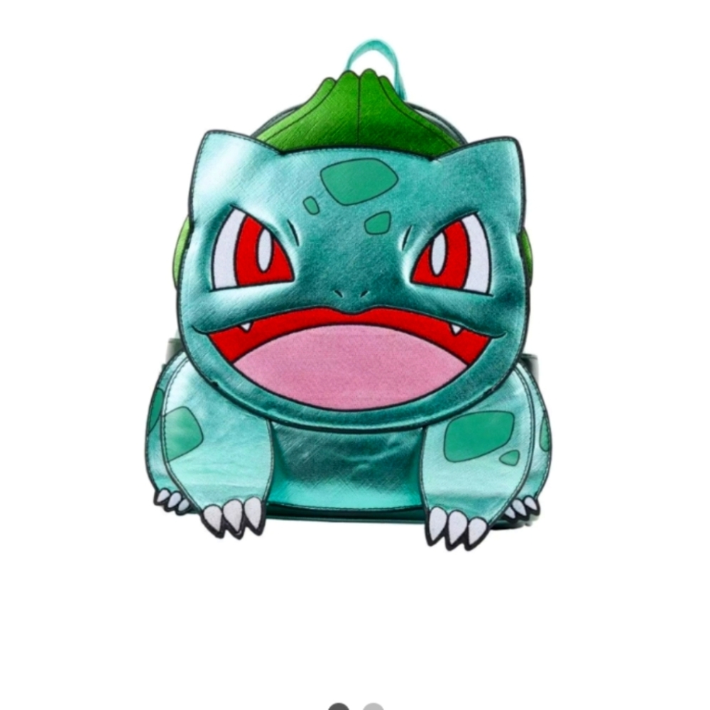 Loungefly Pokémon Bulbasaur Cosplay Metallic Mini Backpack